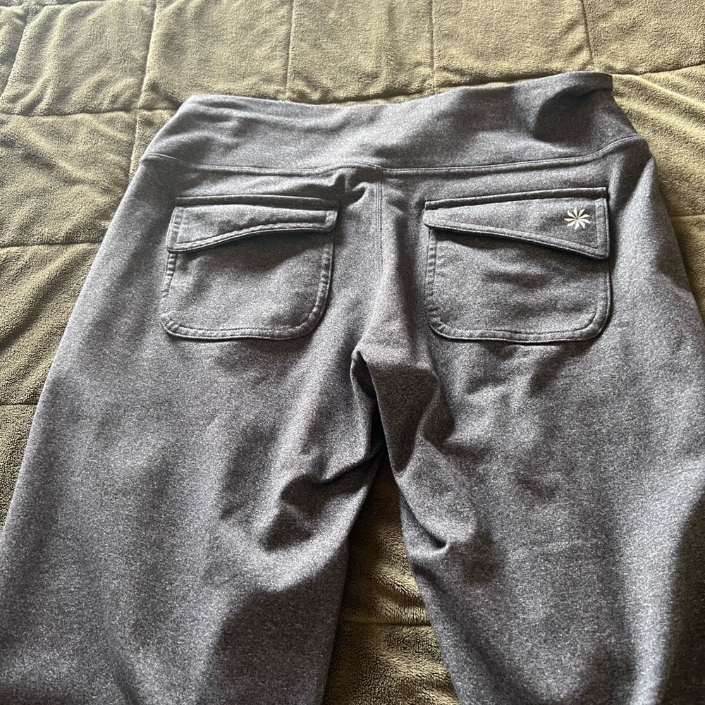 Athleta Fushion wide leg  yoga pants - Picture 8 of 12